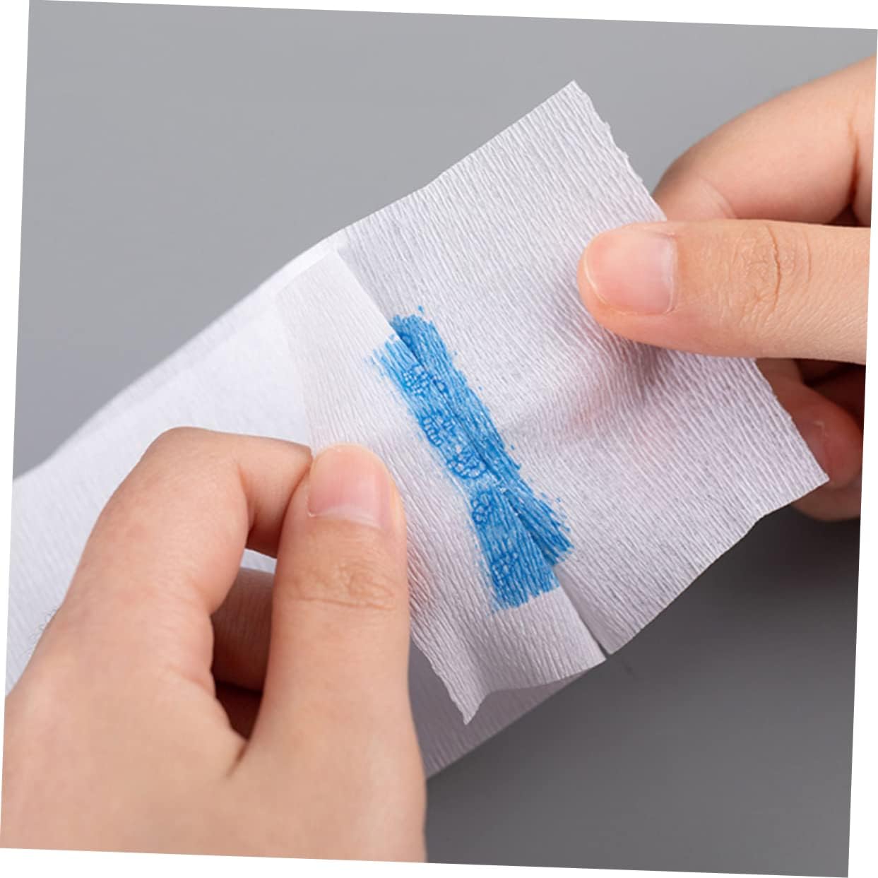 10 Rolls Barber Neck Paper Strips, White Paper Neck Band