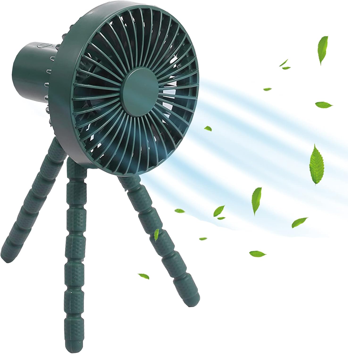 HYCC Portable stroller fan, with a fixed flexible tripod