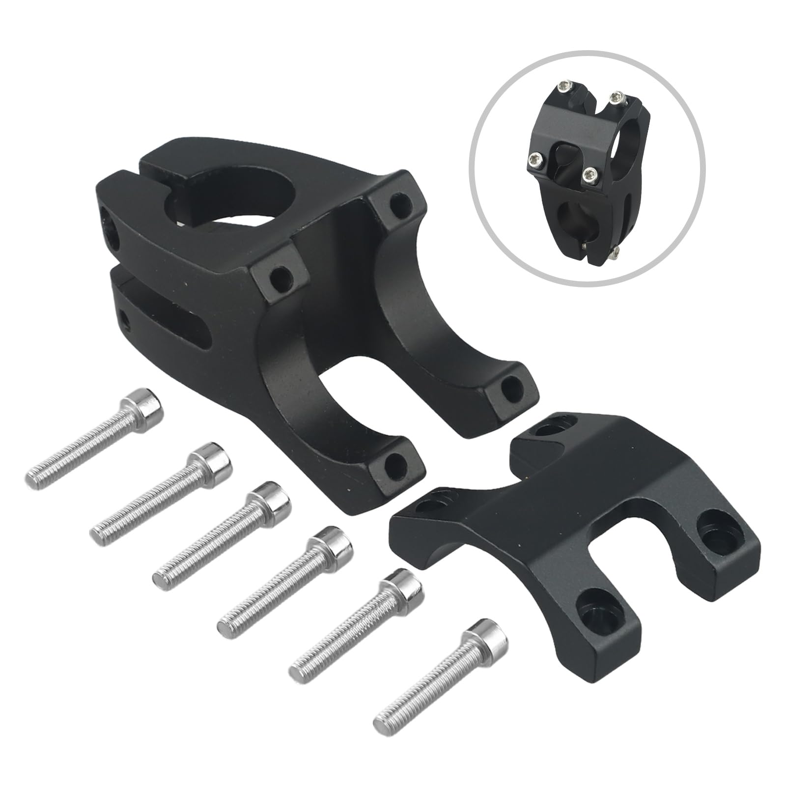 Potence De Guidon Pliable En Métal Pour Trottinette Électrique - 23,5mm Ou 25mm