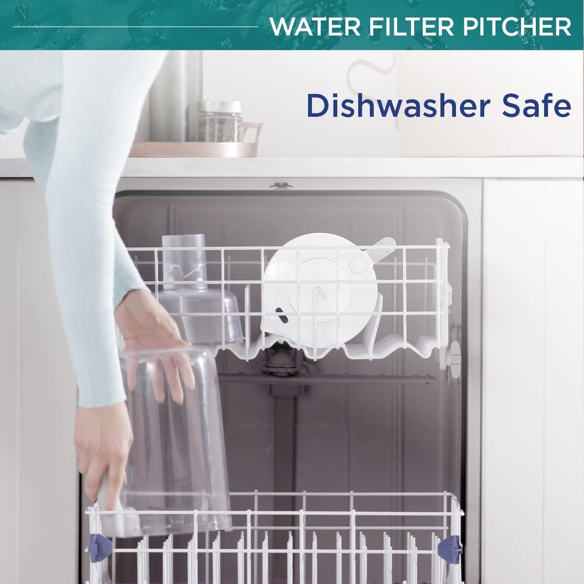 PUR Plus Water Pitcher Filtration System, 7 Cup, White: Home & Kitchen