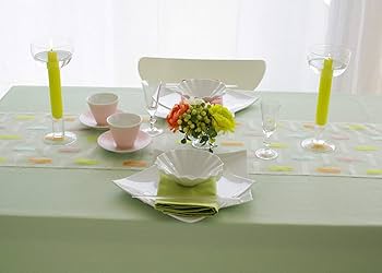 Amazon｜ブルーミング中西 テーブルクロス デリシャスカラー (10色/4