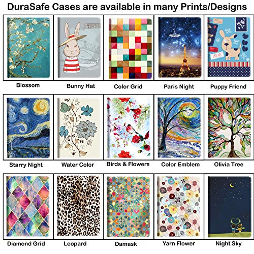 Durasafe Cases Ipad 4 Ipad 3 Ipad 2-9.7 Inch [ Ipad 4Th / 3Rd / 2Nd Old Model ] A1396 A1416 A1430 A1403 A1458 A1459 A1460 A1395 A1397 Printed Folio Magnetic Protective Cover - Watercolor Flowers #TOP6