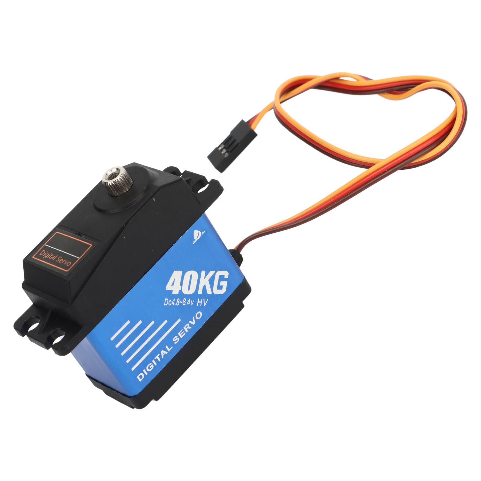 Servo de engranaje de metal resistente al agua de alto par de 40 kg para coches RC 1/10 1/8