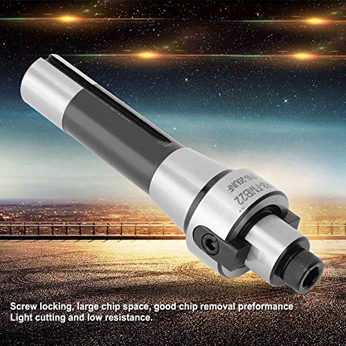 Image of R8-FMB22 Face End Mill Cutter, 7 /16-20 UNF Thread, Steel Construction, for 50mm and 63mm Cutter Head