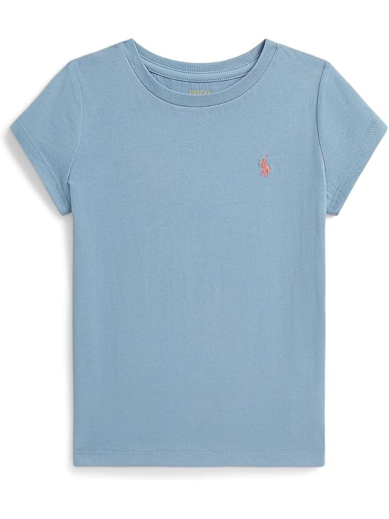 Blue Polo Ralph Lauren Cotton Jersey Tee (Toddler/Little Kid)