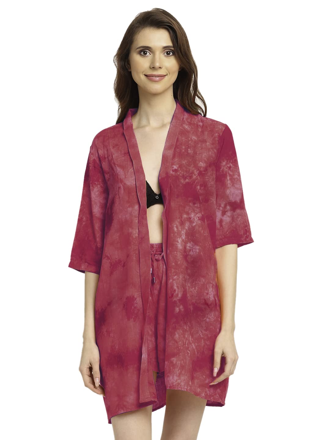 erotissch /Aoba Women’s Pure Cotton Beachwear Cover-Up Set, Lightweight Short Dress for Beach, Breathable, Comfortable & Chic Resort Wear for Swimwear, Pool, Cruise & Holiday Vacations-picture-14