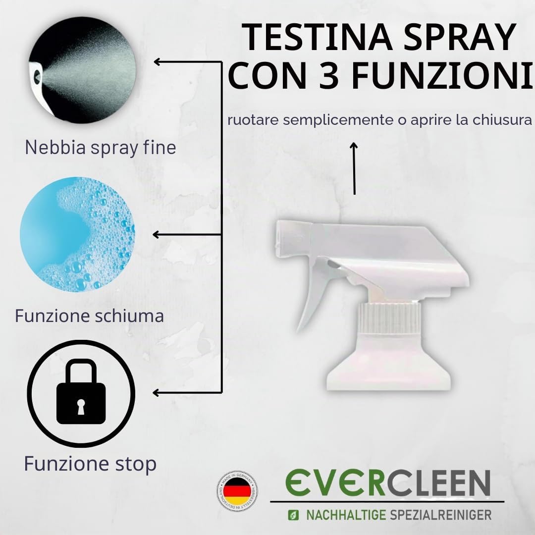 Kit per la pulizia dei dischi in vinile, set da 6 pezzi, 3 soluzioni per la pulizia del vinile da 500 ml + 3 panni in microfibra, il miglior detergente per vinili, ecologico, vegano
