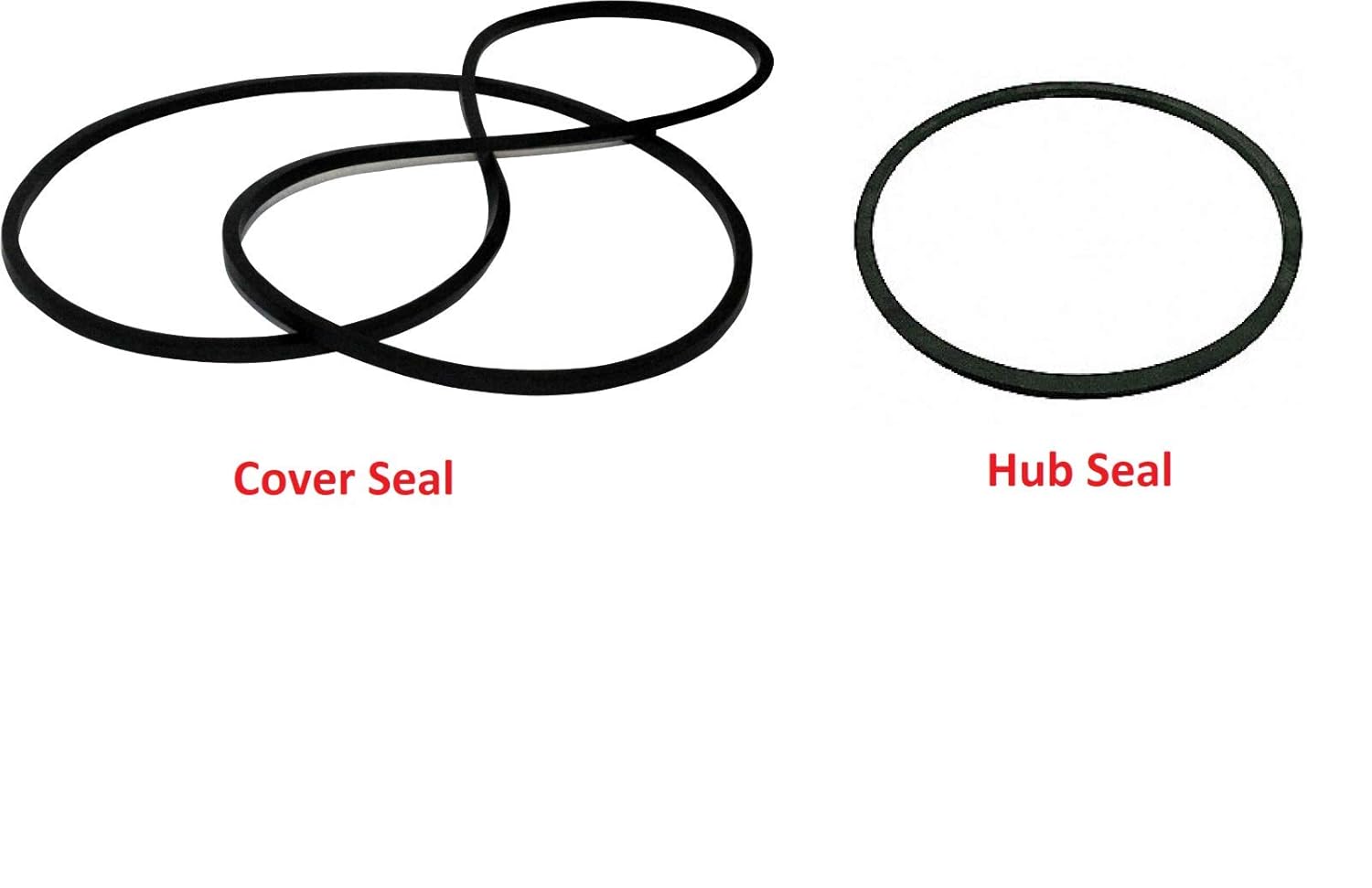 Torque Converter O-Ring Seals, Cover & Hub, Bolted for Cruisomatic/Fordomatic 1953-1957