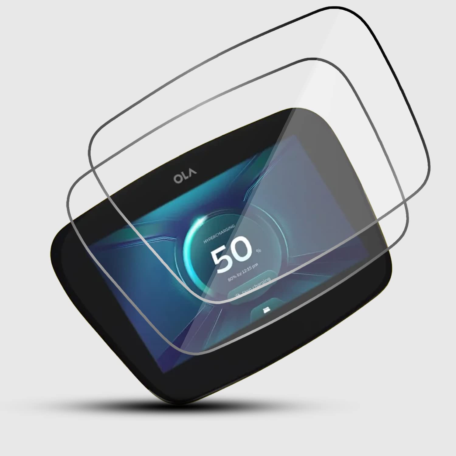 FCS Edge to Edge Full Speedometer Screen Protector for Ola S1 / S1 Pro EV Scooter Screen Guard | 9H Anti Shock (Glossy Finish) (Pack of 2) (B0BMVWMVRC) Amazon Price History, Amazon Price Tracker