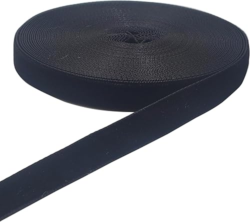 Miniatura 61 de Bobina de cinta de terciopelo de 10 yardas, disponible en muchos colores Verde