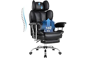 ergotask ergonomic office chair w/ headrest