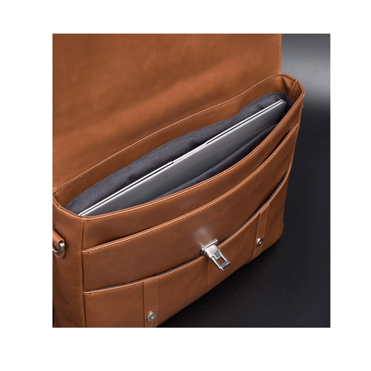maletin Bolso Messenger for Hombre Cuero Vintage Impermeable