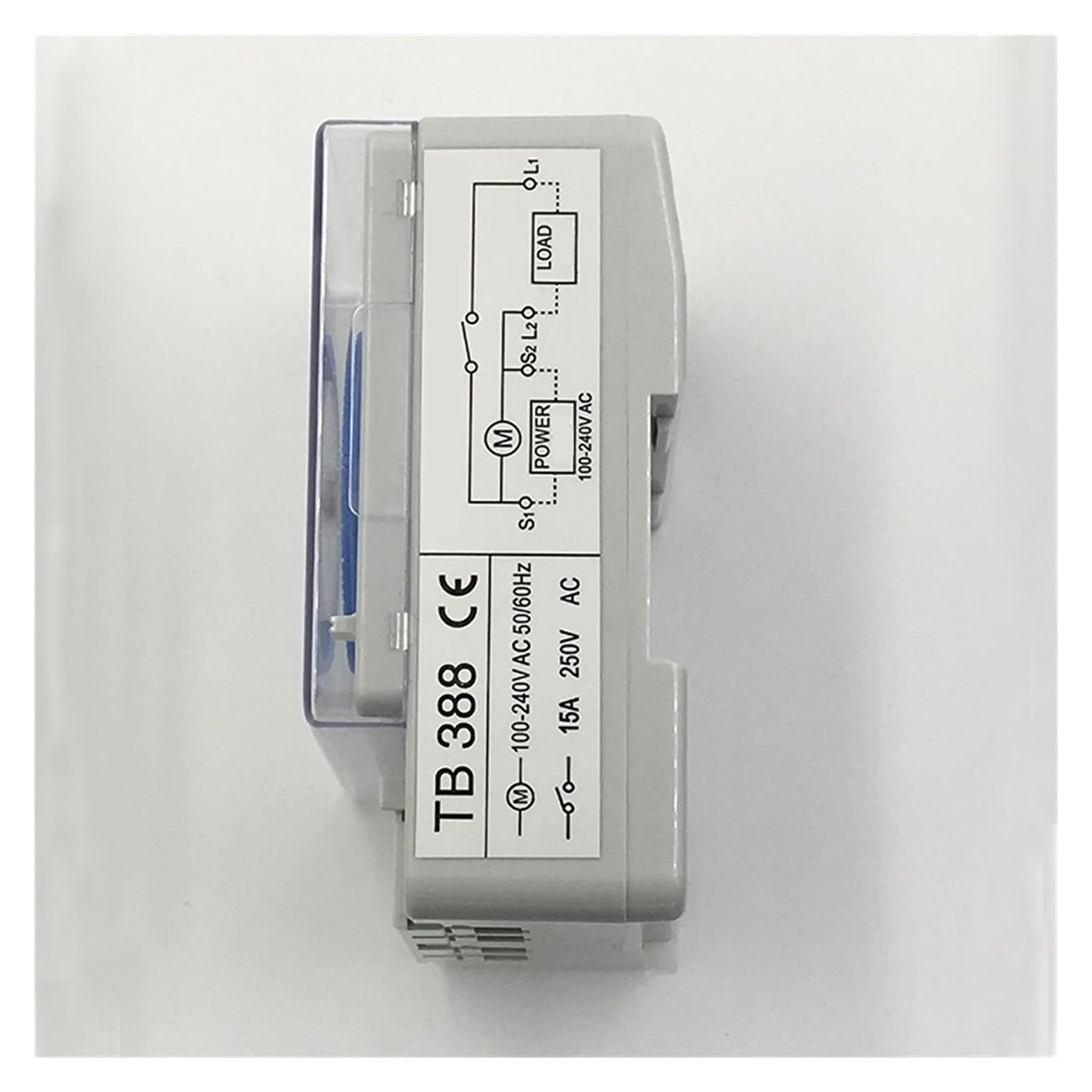 100-240 V AC 24 godziny dzienny programowalny zegar mechaniczny Swith TB-388 analogowe ustawienie przekaźnika czasowego 15 minut TB388
