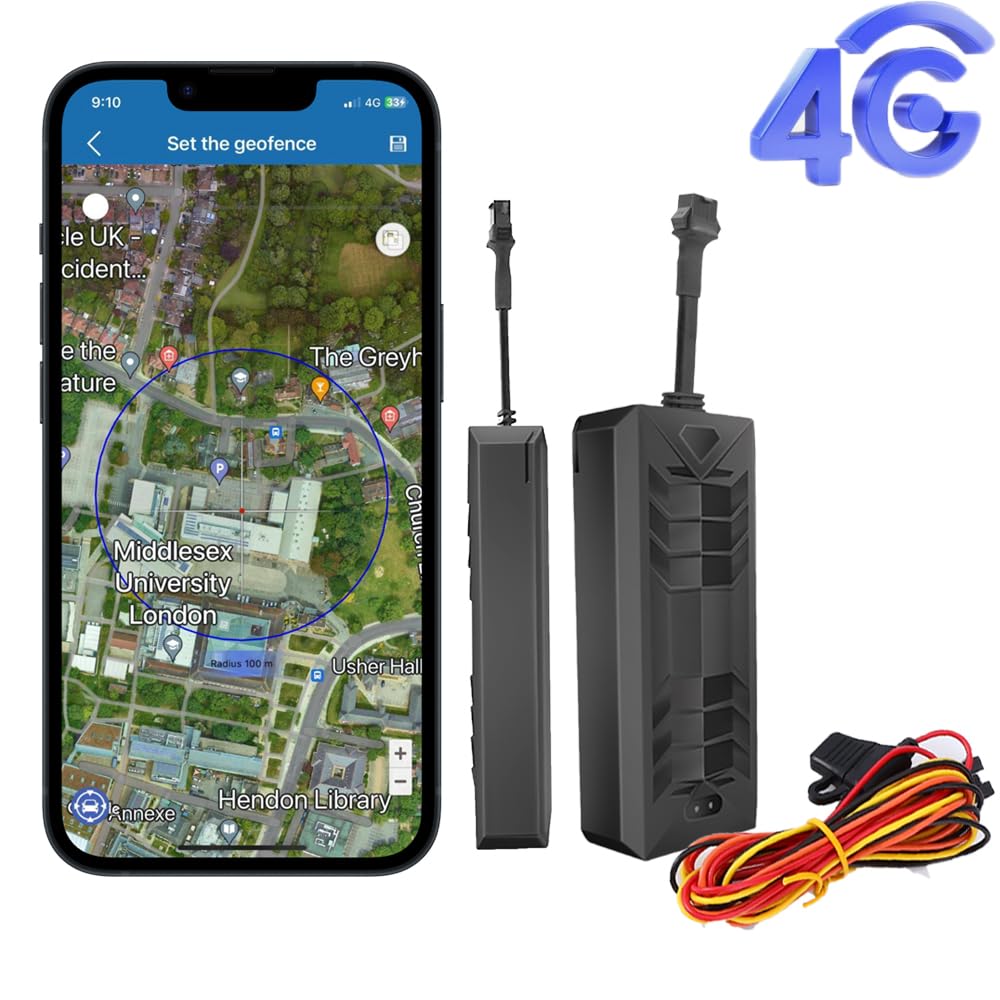 Winnes TK806 4G Festverdrahteter GPS Tracker Echtzeitverfolgung 180 Tage Verlauf Kraftstoff-Abschaltung Diebstahlschutz Sofortalarm Acc-Warnung Flottenverwaltung 12V-24V DC Für PKW LKW Motorrad