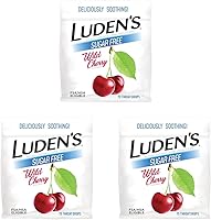 Vista 13 de Ludens Gotas para el Dolor de Garganta, para Alivio Menor del Dolor de Garganta, sin Azúcar Sabor a Cereza Silvestre, 75 Unidades (Paquete de 4)