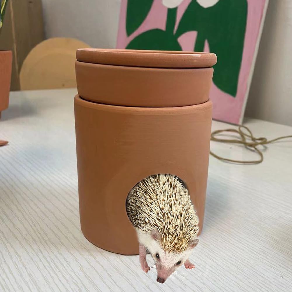 Amazon | IYOIYA ハムスター ひんやり ハウス 素焼き 陶器 大きい 