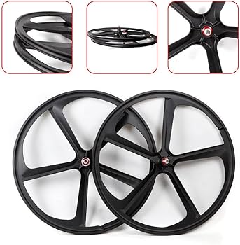 Amazon | 700Cホイールセット、5本スポーク自転車ホイールセット