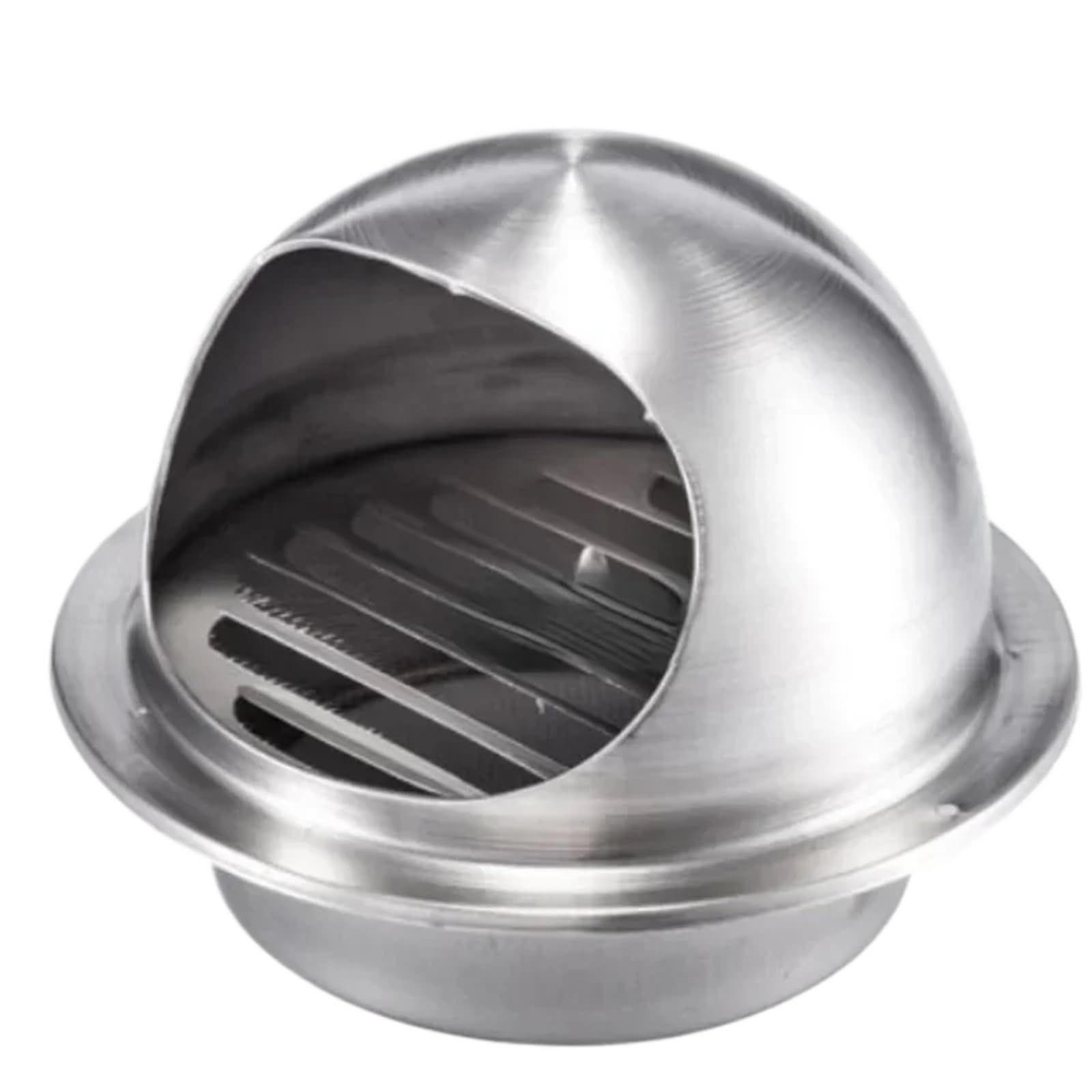 2pcs Exhaust Hood, Wall Vent Cap, Bathroom Extractor Outlet Grille Louvres for Ventilation(160MM)