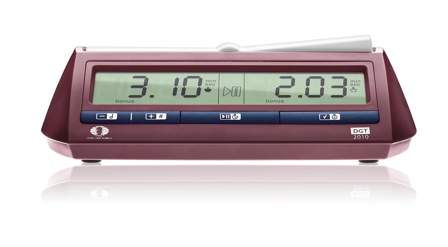 Horloge d'échecs DGT 2010 numérique officielle FIDE pour 2 joueurs, 12 ans et plus