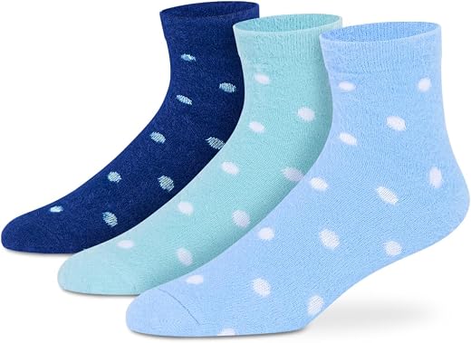 Supersox Crew Length Fuzzy Thermal Control Socks for Women, Breathable, Anti Odour &amp; Moisture Absorbent with a Extra Durab...