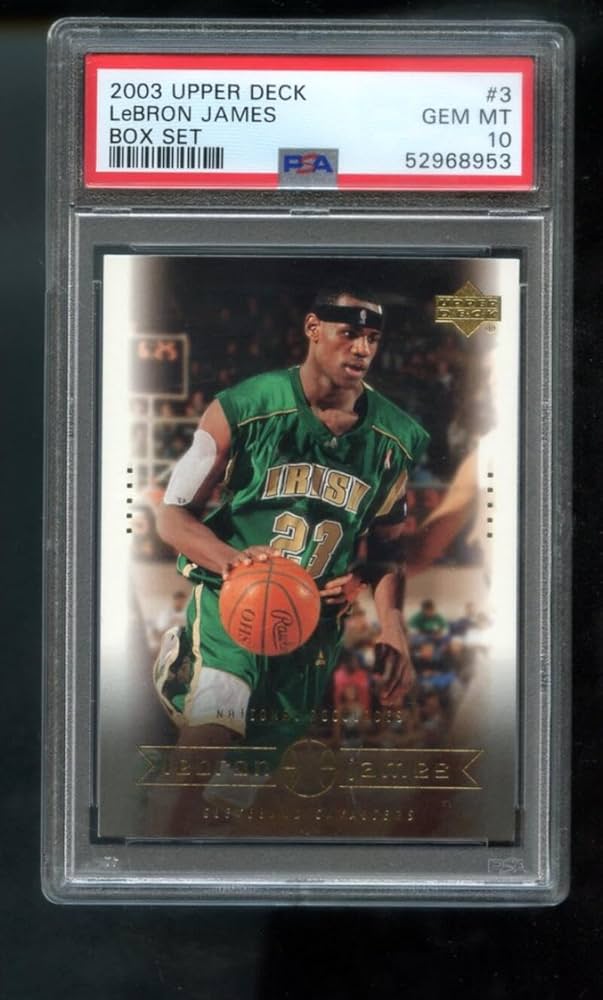 Amazon.com: 2003-04 Upper Deck Box Set #3 Lebron James ROOKIE RC 