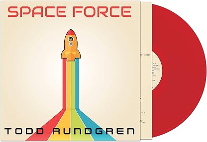 Space Force - Red (Colored Vinyl, Red) por Todd Rundgren, capa do álbum