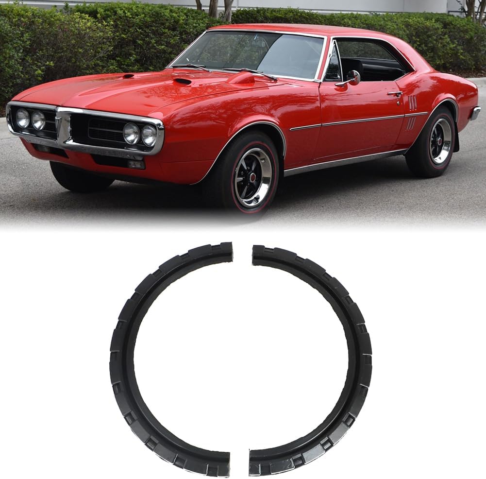 AUTOVIC 2 pcs 3 in Rear Main Seals Rubber For Pontiac V8 326 350 389 400 Engine Replace Rope Seal