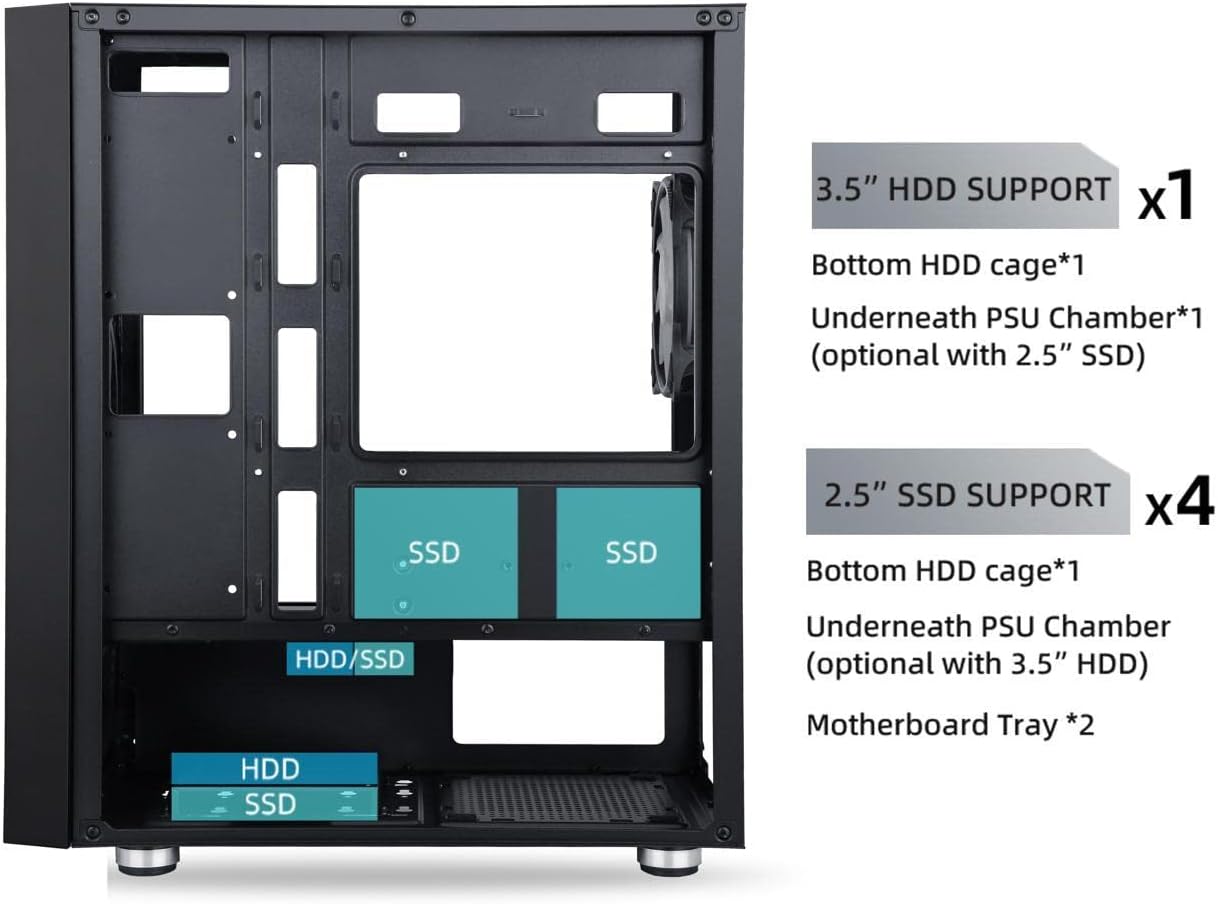 SAMA M203 Drive Bay Locations