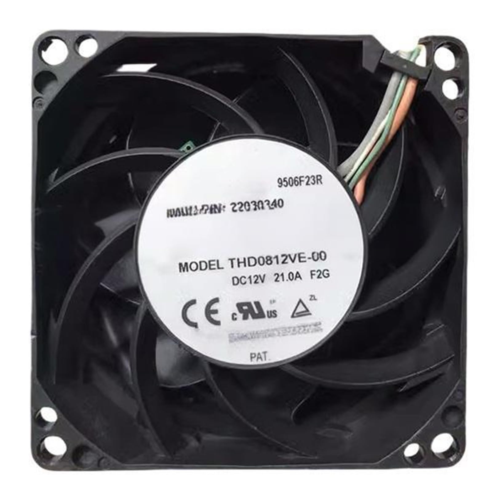 Ventilateur THD0812VE Delta 12V 21A 180W pour serveur informatique haute densité
