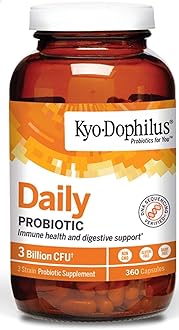 Kyolic Kyo-Dophilus Daily Probiotic, Immune Health & Digestive Support*, 360 Capsules