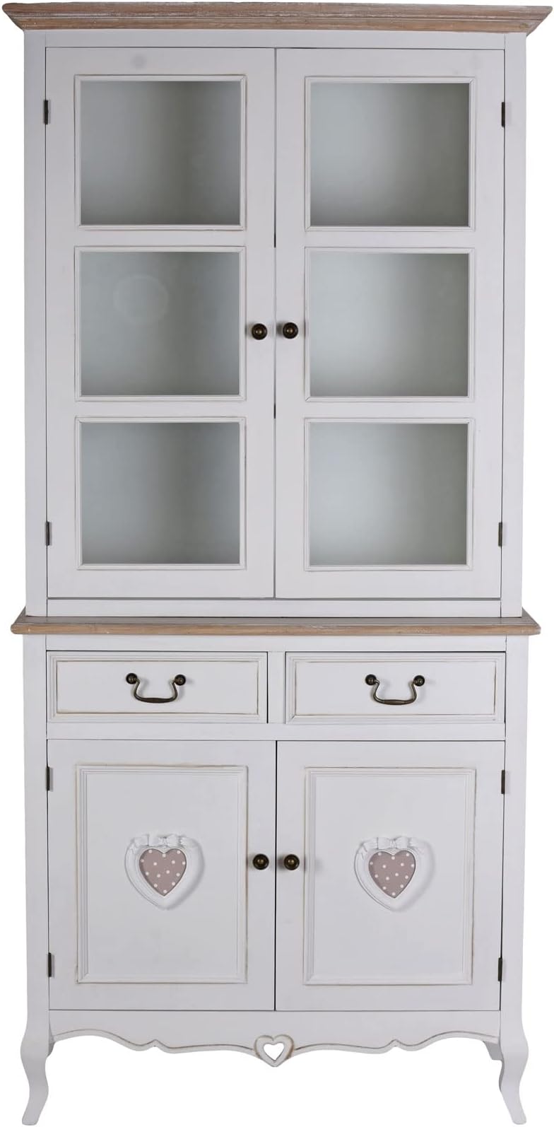 Appendiabiti bianco armadio shabby chic corridoio stand appendiabiti
