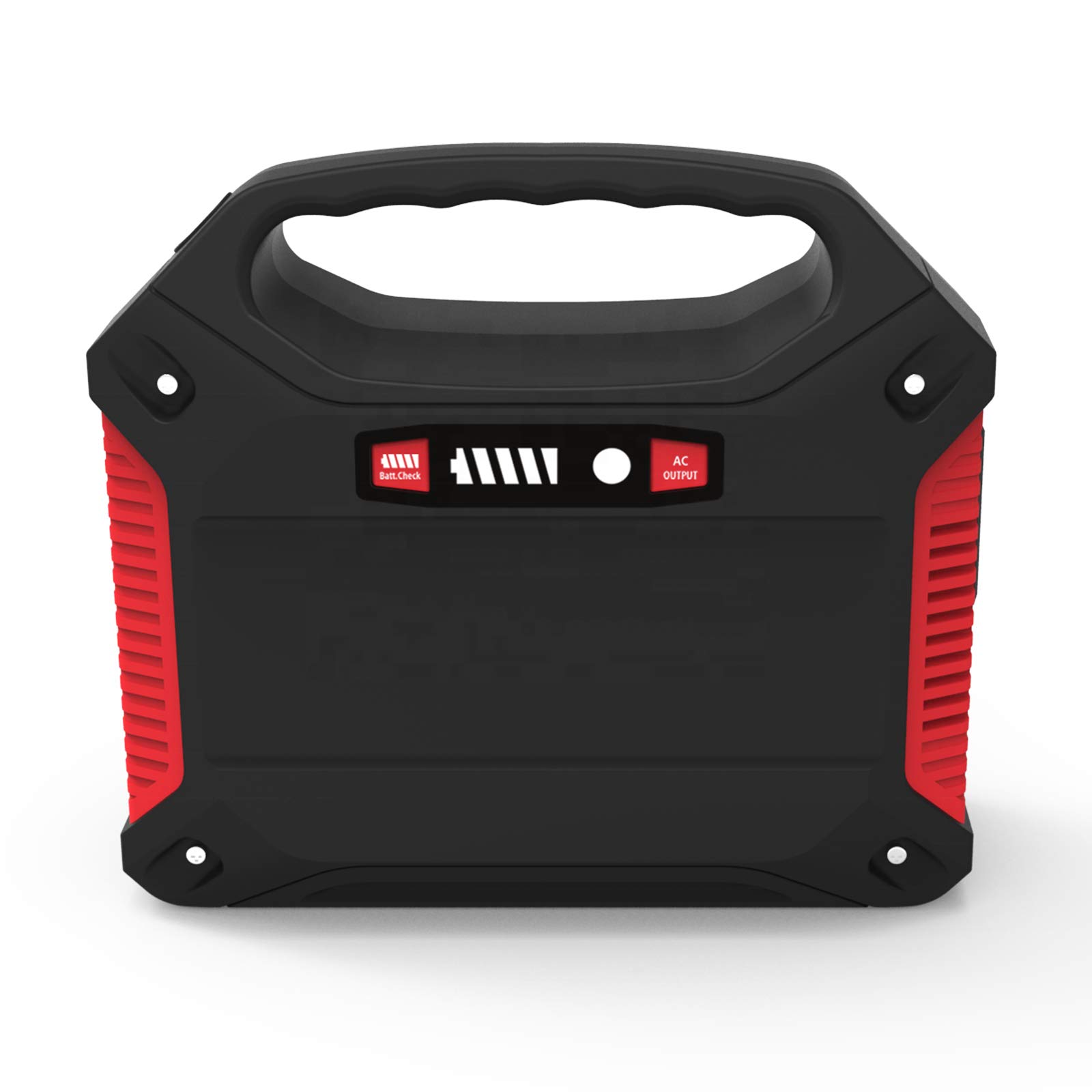 155Wh Generador Solar Portátil 100W Fuente Alimentación Batería Litio Respaldo 42000mAh con Salida AC / 3 DC / 3 USB y Linterna LED para Exteriores Camping Emergencia