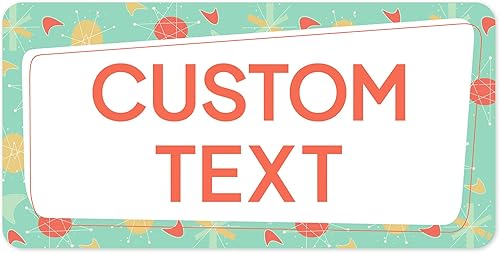 Miniatura 274 de Letrero Personalizado, Letrero de Calle Personalizado, 11 Colores de Fuente, 13 Estilos de Fuente, 4 Opciones de Agujeros, 22 Tamaños, 6x24 Madera