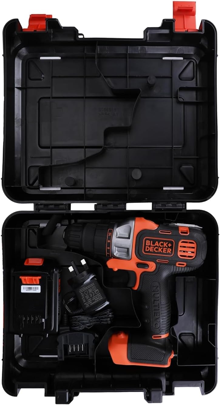 BLACK+DECKER Multievo Elektrikli Matkap setinin içerdiği bileşenler