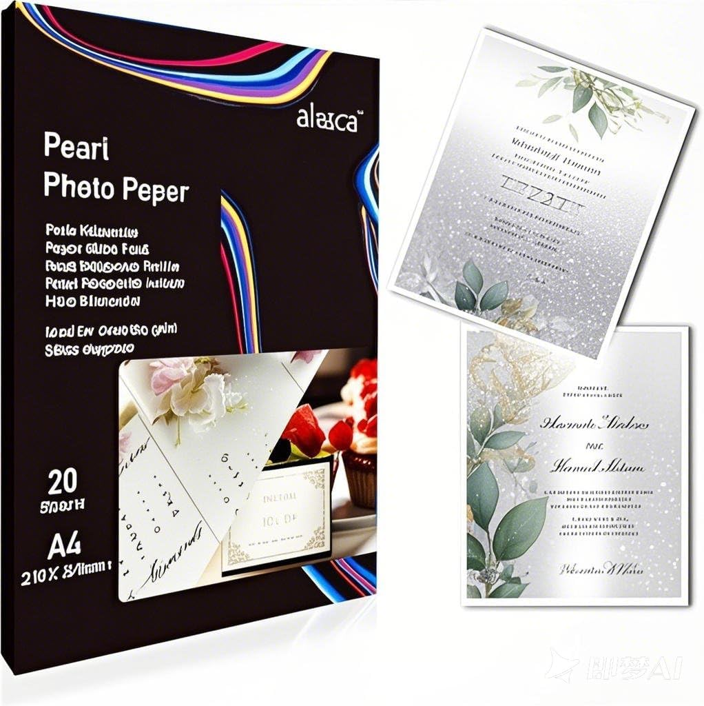 akaca Carta Fotografica Lucida Perlata Pearl Impermeabile Brillante A4 ...
