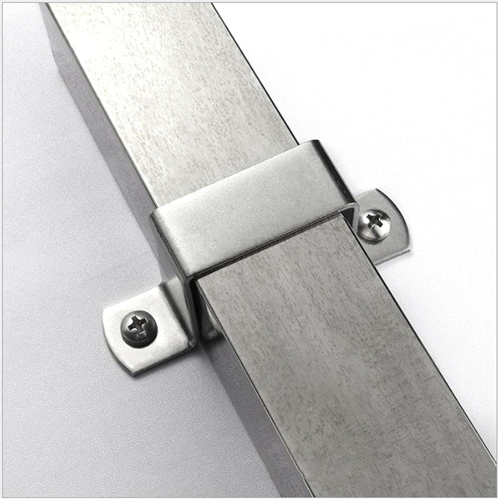 Qinwuwu Heavy Duty Bar Security Holder Bracket Door Closed Bar Holder Strut Channel "U" Shaped Connector Bracket (35 * 70)