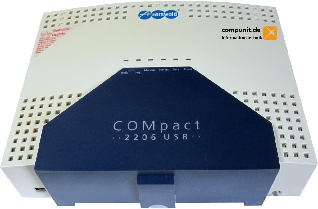Auerswald COMpact 2206 ISDN telephone system USB