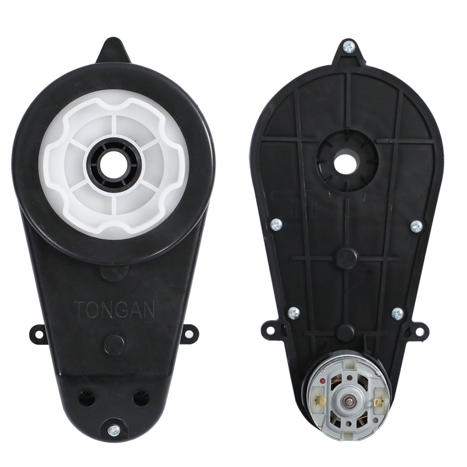 24 V RS550 - Scatola di trasmissione motore elettrico, 2 pezzi, 40000 giri/min, motore elettrico, cambio per auto dei bambini, giocattolo di ricambio