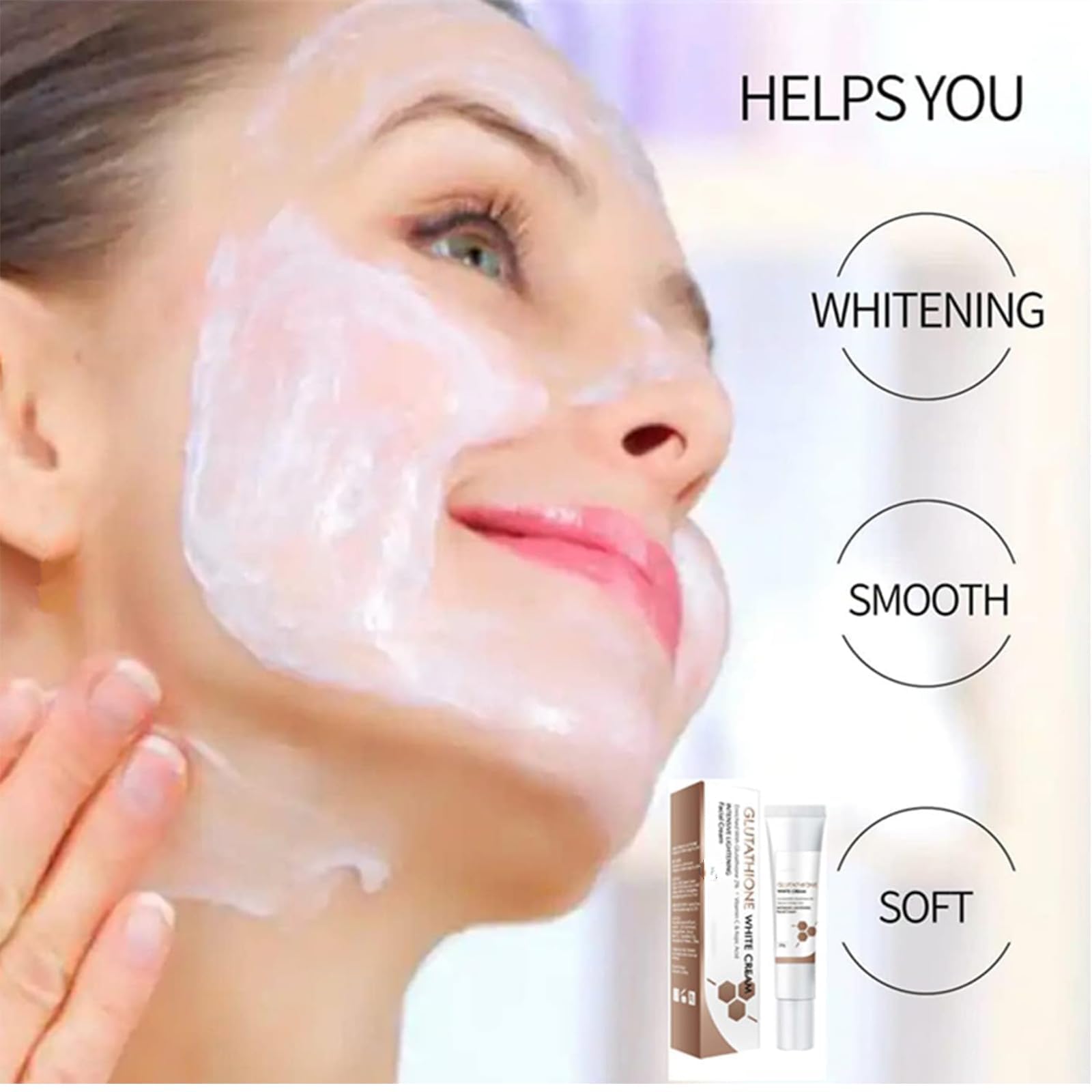 glutathione para aclarar la piel Crema Blanqueadora de Glutatión Eliminar Manchas Faciales, Piel, Loción Tonificante, Iluminadora e Hidratante, para Todo Tipo de Quantity:90 servings (Save 10%) skin lightening peel BPC-157 Recommended for 503A