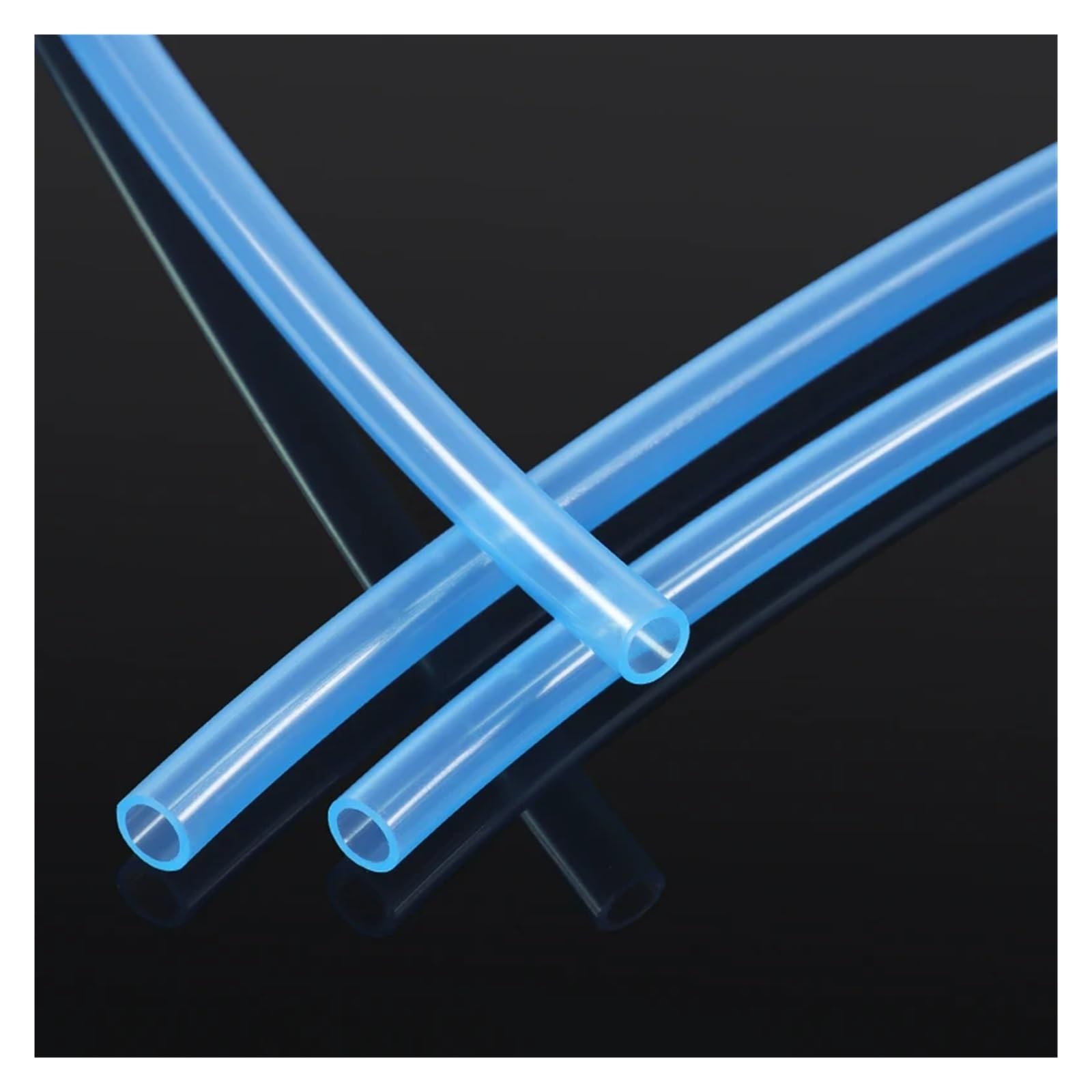 Tuyau flexible en silicone bleu ciel de 1 à 10 m for aquarium, irrigation à l'air, raccord for tuyau d'arrosage, tuyau en caoutchouc(10 meters,ID 3mm x OD 5mm)