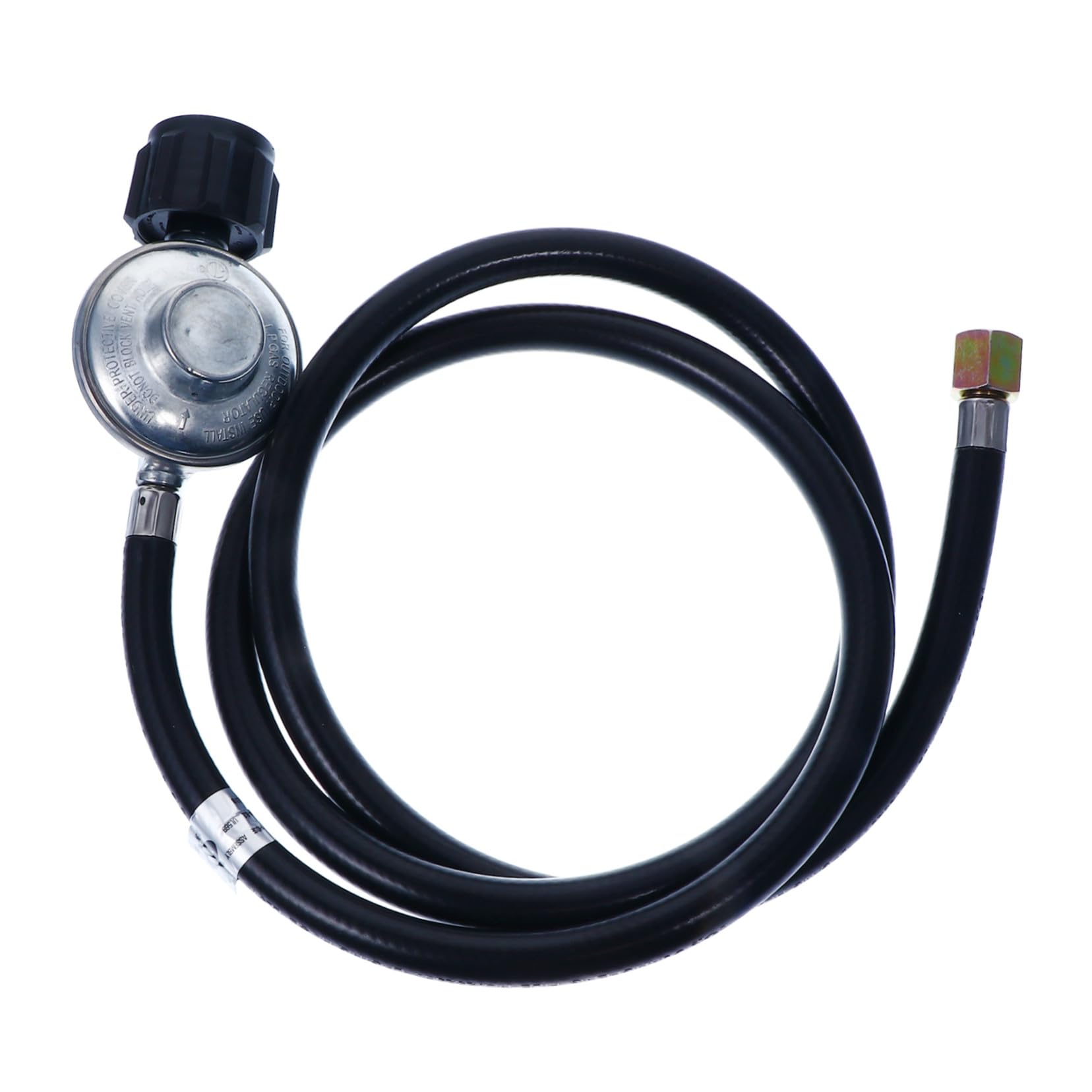 UPKOCH Regolatore di Gas Barbecue a Bassa Pressione con Tubo 1, 5m