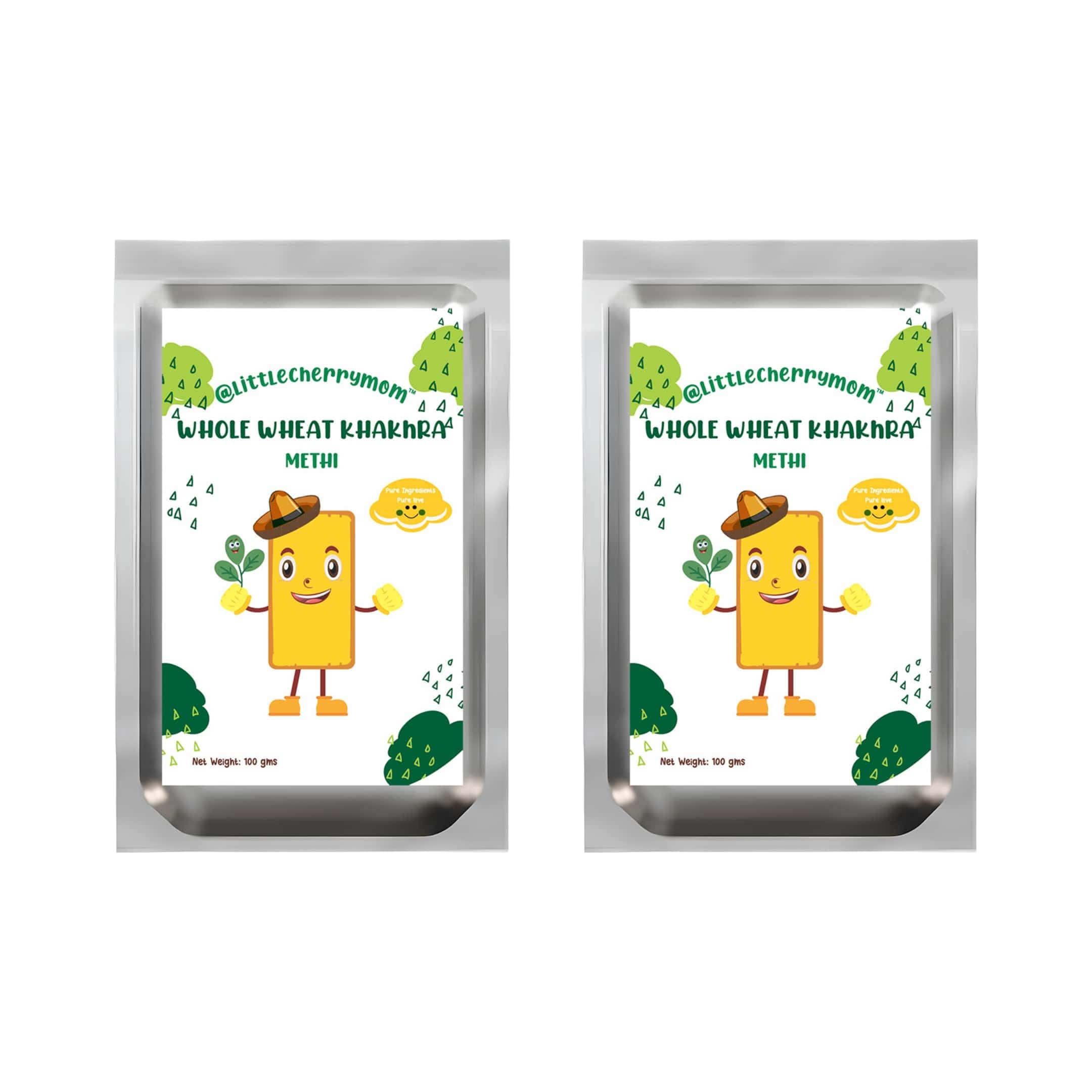 @Littlecherrymom Methi Khakhra: Roasted Fenugreek Flavored Wheat Crisps 200 gm MEK 018 (B0C1KF7CYC) Amazon Price History, Amazon Price Tracker