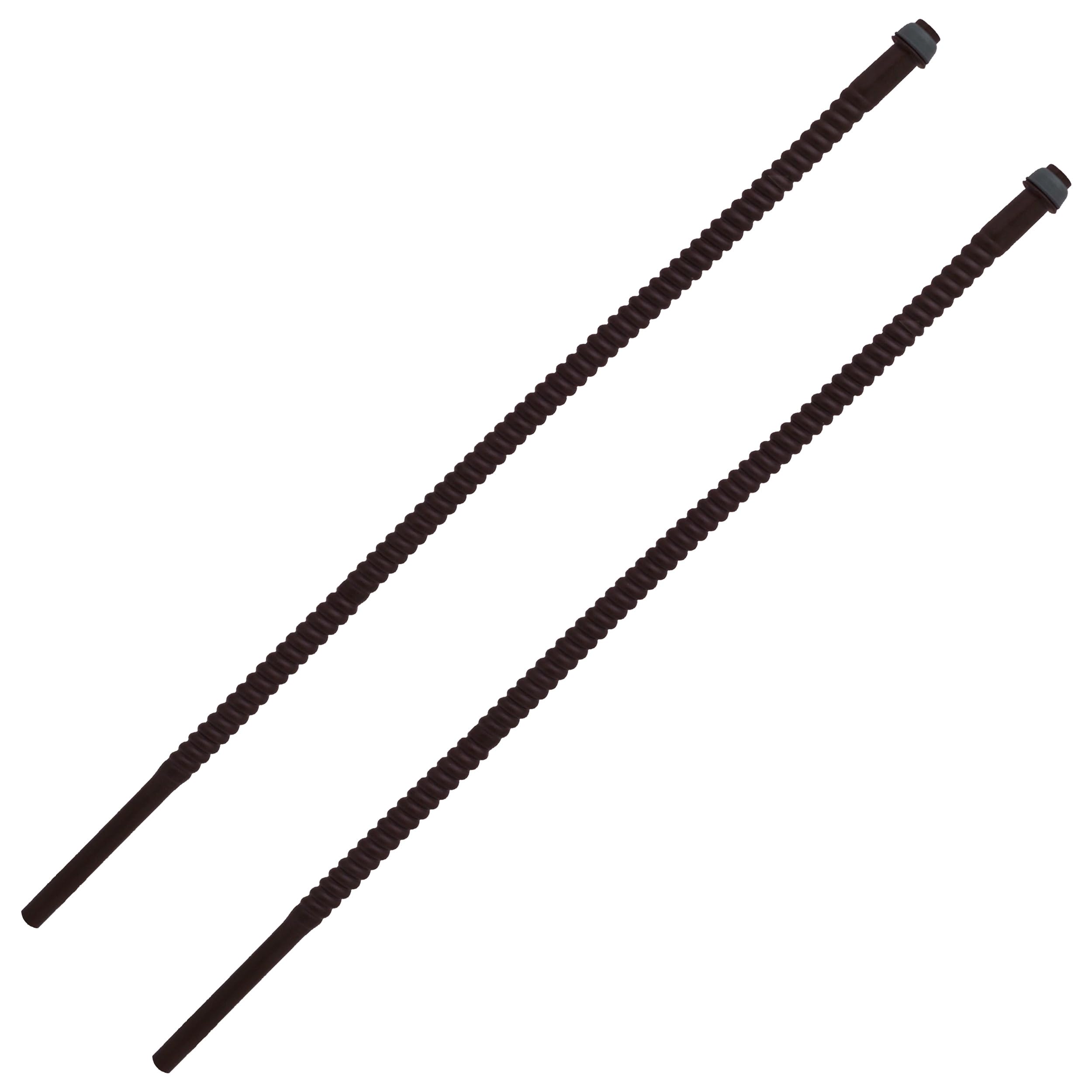 Kit alimentation WC et robinet flexible ondulé bronze huilé 9,5x50,8 cm Westbrass D114-2-12