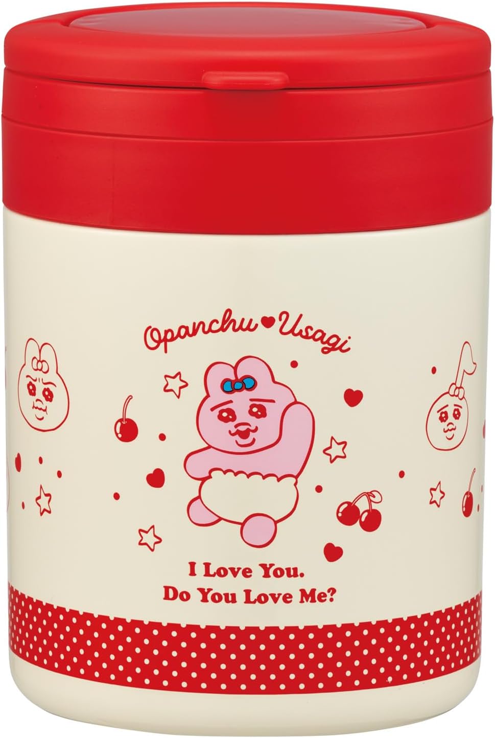 Skater LJFO5-A Thermal Insulated Soup Jar, Large Capacity, 16.9 fl oz (500 ml), With Folding Handle