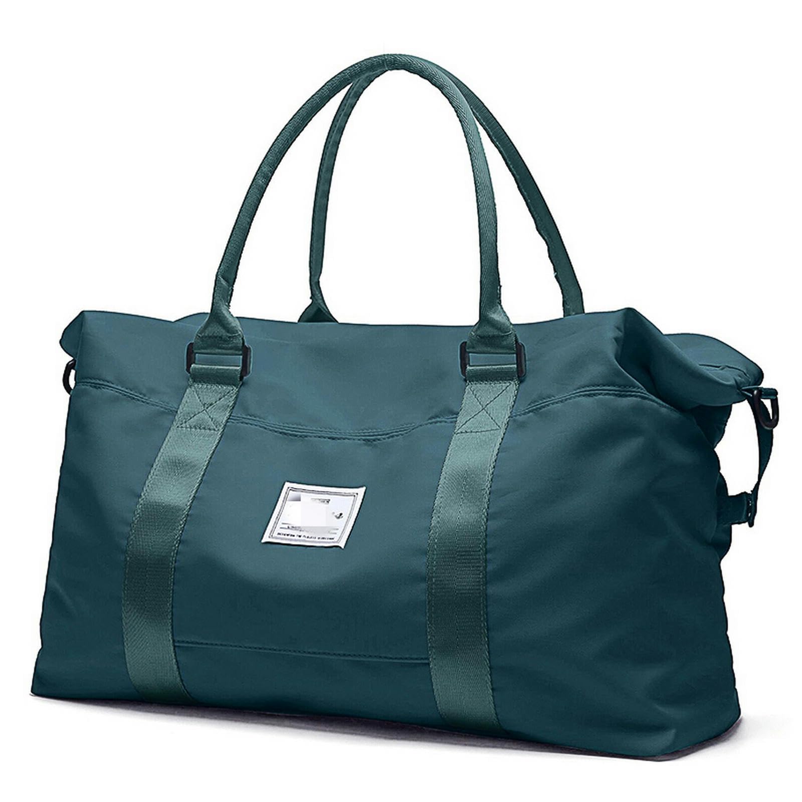 NOGRAX Schulrucksack Reise Duffel Bag Für Frauen Sport Tote Gym Bag Schulter Weekender Overnight Bag Mit Trolley Sleeve Für Flugzeuge Carry On Bag-Grün