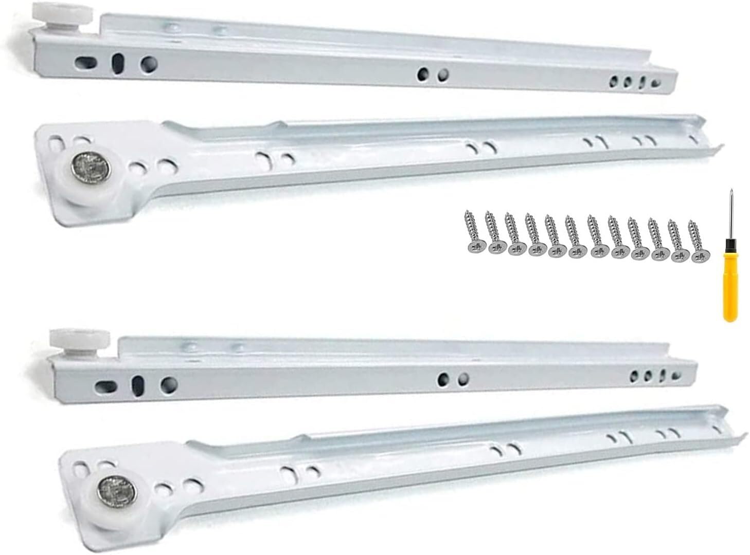 Guías para cajones metálicas de 250mm ideales para renovar los muebles de tu cocina