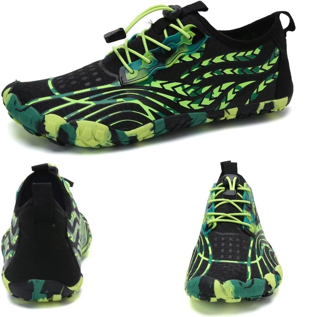 Water Shoes for Men Barefoot Quick-Dry Aqua Sock Outdoor Athletic Sport Shoes for Kayaking, Boating, Hiking, Surfing, Walking - Image 7