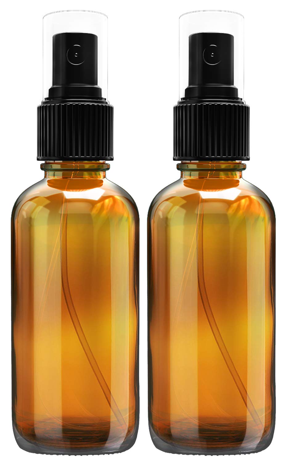 Nylea Small Glass Spray Bottles for Oil, Hair, Plants Water 2 oz