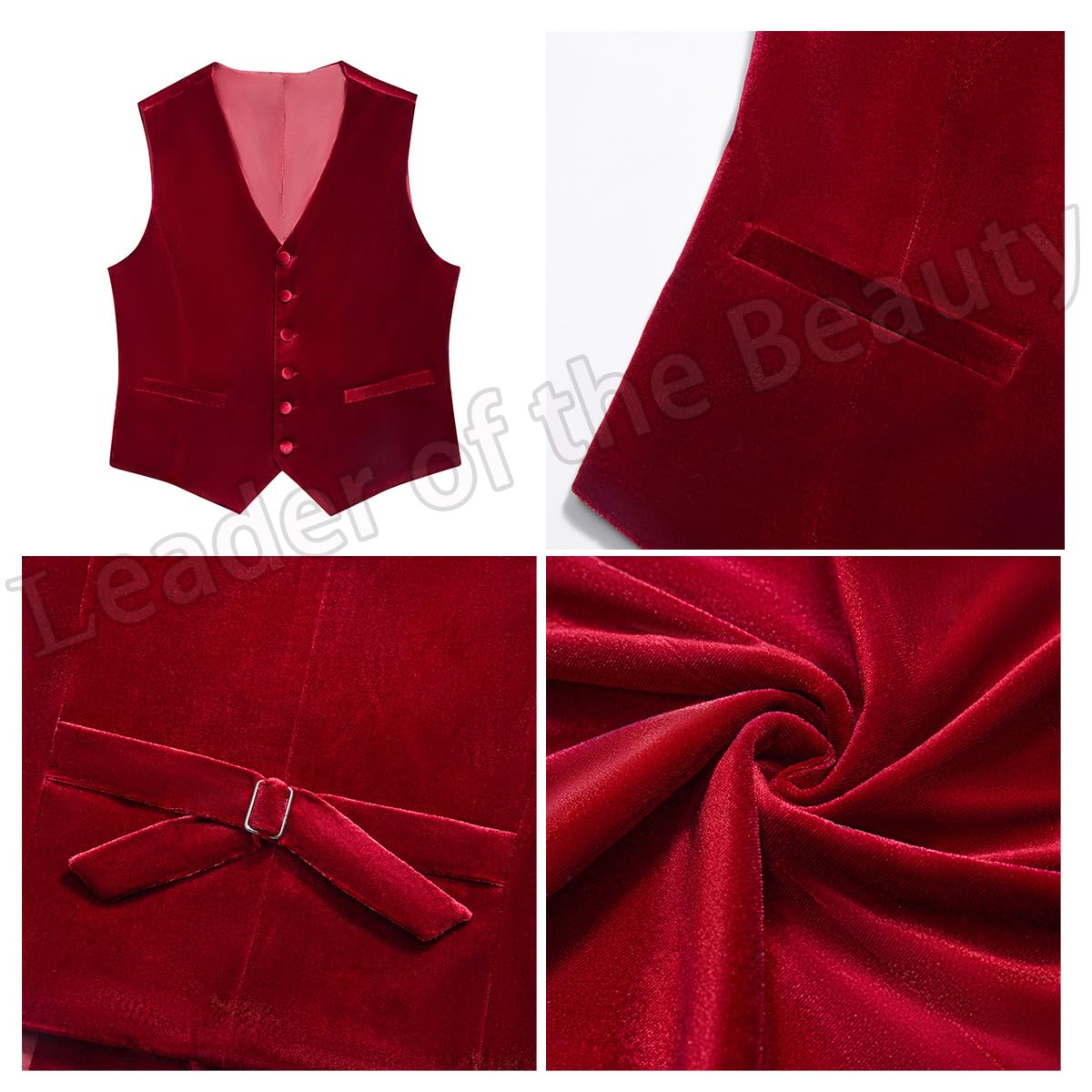 Vestito da donna in velluto 2 pezzi da ufficio Lady Blazer e pantaloni da festa di nozze