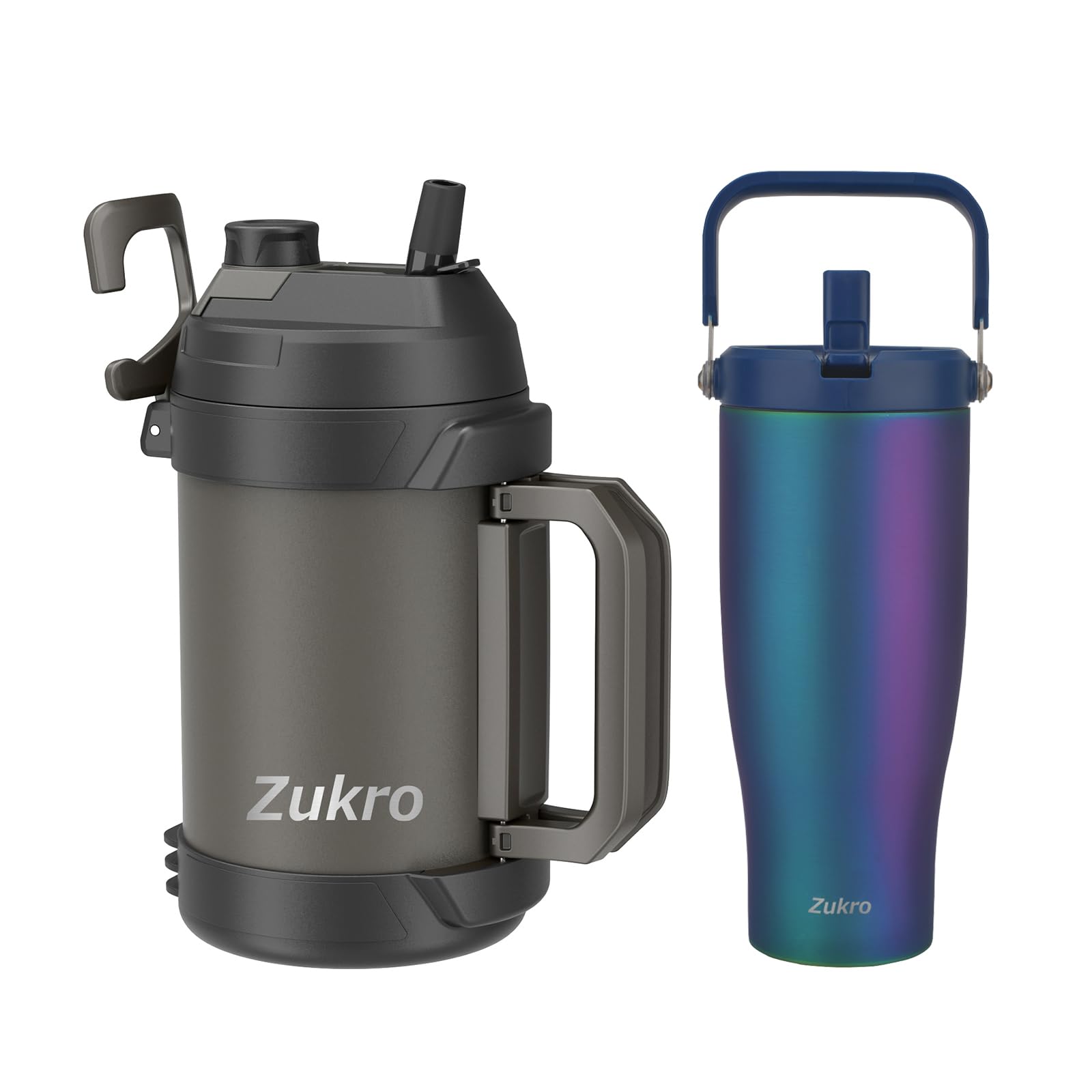 Amazon.com: Zukro 1 Gallon Water Jug Insulated and 50 oz Vaccum